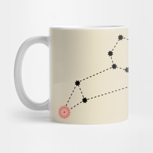 Uttara Phalguni Nakshatra Hindu Vedic Sidereal Astrology Constellation Mug